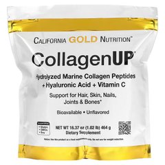 Коллаген UP без ароматизаторов California Gold Nutrition (CollagenUP Unflavored) 464 г купить в Киеве и Украине