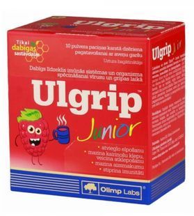 Olimp, Ulgrip Junior, малина, 10 sticks