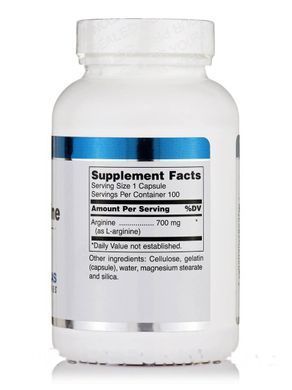 Аргінін Douglas Laboratories (L-Arginine) 100 вегетаріанських кампсул