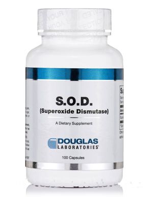 Супероксиддизмутаза Douglas Laboratories (S.O.D. Superoxide Dismutase) 100 капсул