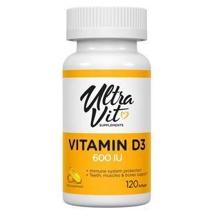 Vitamin D3 600 IU - 120 softgels VPLab купить в Киеве и Украине
