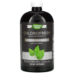 Хлорофилл жидкий без запаха Nature's Way (Chlorofresh) 473 мл купить в Киеве и Украине