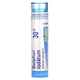 Йодиста сера30C, Boiron, Single Remedies, прибл 80 гранул