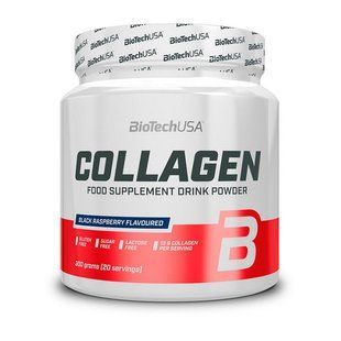 BioTech, Collagen, 300 g, black raspberry купить в Киеве и Украине