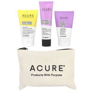 ACURE, iHerb Exclusive, Skincare Beauty Bag, 4 Items купить в Киеве и Украине