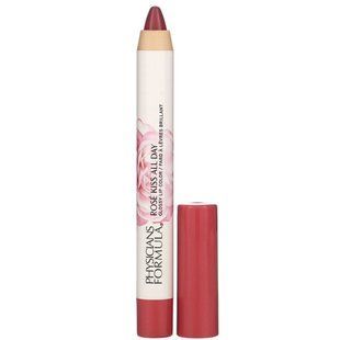 Глянцева помада для губ, синьо-ліловий, Rose Kiss All Day, Glossy Lip Color, Blushing Mauve, Physicians Formula, 4.3 г