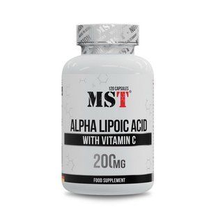 MST, Alpha Lipoic Acid with Vitamin C 200 mg, 120 caps купить в Киеве и Украине