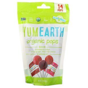 Candies 3 flavors organic 14 pieces 85 g