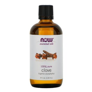 Эфирное масло гвоздики Now Foods (Essential Oils Clove) 118 мл купить в Киеве и Украине