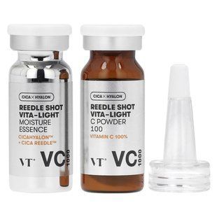 VT Cosmetics, Reedle Shot Vita-Light, Toning Essence, 2 Piece Kit купить в Киеве и Украине