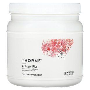 Thorne Research, Collagen Plus, маракуйя, 17,5 унций (495 г) купить в Киеве и Украине