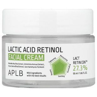 APLB, Lactic Acid Retinol Facial Cream , 1.86 fl oz (55 ml)