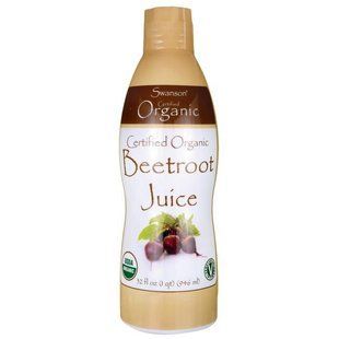 Свекольный сок, сертифицированный, Beetroot Juice, Certified Organic, Swanson, 946 мл купить в Киеве и Украине