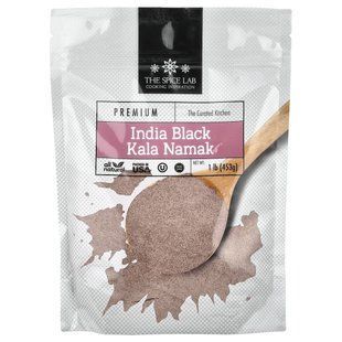 The Spice Lab, индийская черная соль Кала Намак, 453 г (1 фунт) купить в Киеве и Украине