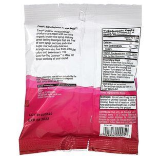 Organic tablets based on herbs, cranberry and raspberry, Zand, 18 tablets.