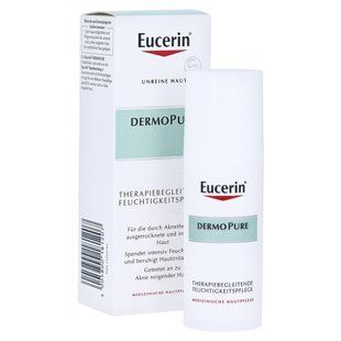 Крем успокаивающий для проблемной кожи DermoPure, Soothing Cream For Problem Skin, Eucerin, 50 мл купить в Киеве и Украине