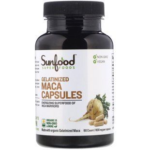 Gelatinized Maca Capsules (800 mg, 90 capsules)