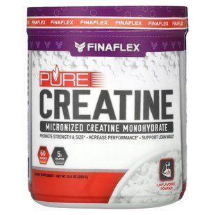 Finaflex, Pure Creatine Powder, Unflavored, 10.6 oz (300 g) купить в Киеве и Украине