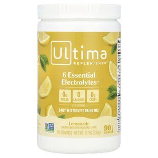 Ultima Replenisher, Daily Electrolyte Drink Mix, Lemonade, 11.7 oz (333 g) купить в Киеве и Украине