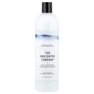 The Unscented Company, Daily Conditioner, For All Hair Types, Fragrance Free, 16.9 fl oz (500 ml) купить в Киеве и Украине