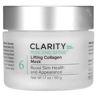 ClarityRx, Rise and Shine, Lifting Collagen Mask, 1.7 oz (50 g) купить в Киеве и Украине