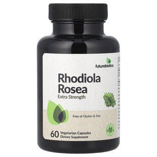Родиола розовая Futurebiotics (Rhodiola Rosea) 250 мг 60 вегетарианских капсул купить в Киеве и Украине