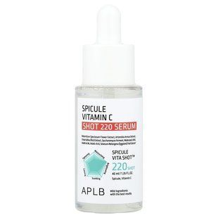 APLB, Spicule Vitamin C Shot 220 Serum, 1.35 fl oz (40 ml)