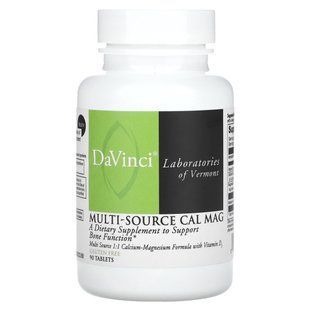 DaVinci Laboratories of Vermont, Multi-Source Cal Mag, 90 таблеток
