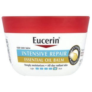 Eucerin, Бальзам с эфирным маслом для интенсивного восстановления, без отдушек, 198 г (7 унций)