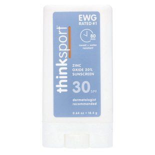 Thinksport, sunscreen stick, sun protection factor SPF30, Think, 0.64 oz (18.4 g)