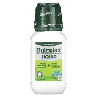 Dulcolax, Liquid Laxative, Mint, 12 fl oz (354 ml) купить в Киеве и Украине