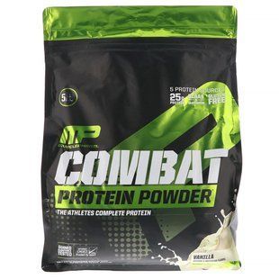 Белковый порошок Combat, ваниль, MusclePharm, 2,23 кг купить в Киеве и Украине