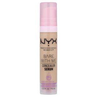 NYX Professional Makeup, Bare with Me, Concealer Serum, 2.5 Medium Vanilla, 0.32 fl oz (9.6 ml) купить в Киеве и Украине