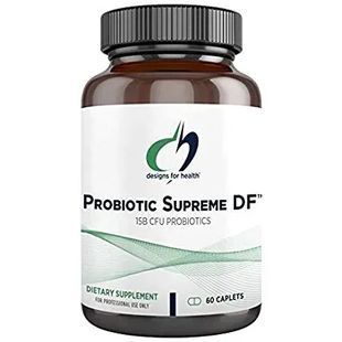 Designs for Health Dairy-Free Probiotic (Probiotic Supreme DF) 15 Billion CFU 60 Capsules