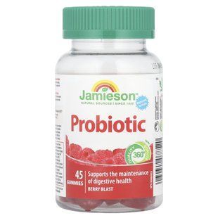 Jamieson Vitamins, Probiotic Gummies, Berry Blast, 45 Gummies купить в Киеве и Украине