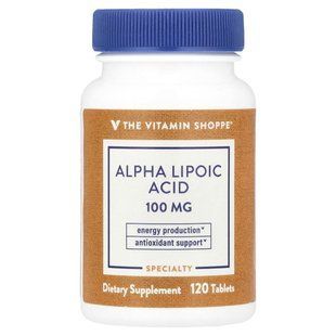 The Vitamin Shoppe, Alpha Lipoic Acid, 120 Tablets купить в Киеве и Украине