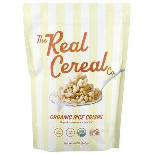 The Real Cereal Co, органические рисовые чипсы, 240 г (8,4 унции) купить в Киеве и Украине