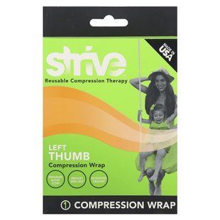Strive, Left Thumb Compression Wrap, One Size Fits Most, 1 Count купить в Киеве и Украине