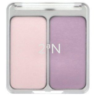 2aN, Dual Cheek, 01 Cotton Candy Violet, 9 g