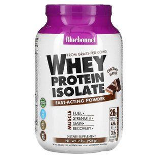 Whey Protein Isolate Chocolate Bluebonnet Nutrition 924 g