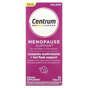 Centrum, підтримка під час менопаузи на всіх етапах менопаузи, 30 таблеток