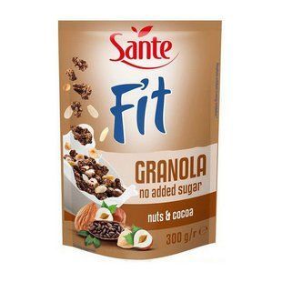 Sante, Fit Granola, 300 g, nuts & cocoa