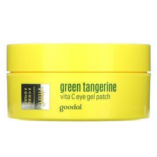 Гелеві патчі для очей, Green Tangerine, Vita C Eye Gel Patch, Goodal, 72 г