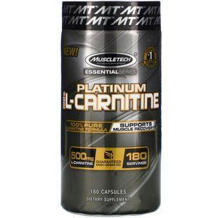 Carnitine MuscleTech (Carnitine) 180 capsules
