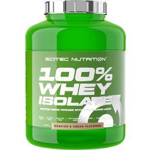 Scitec Nutrition, Whey Isolate, печиво та вершки, 1816 г купить в Киеве и Украине