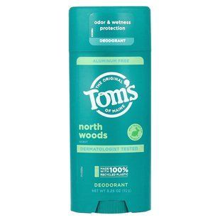 Tom's of Maine, Aluminum Free Deodorant, North Woods, 3.25 oz (92 g) купить в Киеве и Украине