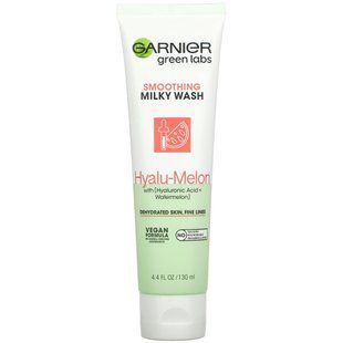 Garnier, Green Labs, Smoothing Milk, Hyaluronic Melon, 4.4 fl oz (130 ml)