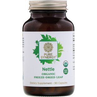 Крапива The Synergy Company (Nettle organic) 90 капсул купить в Киеве и Украине