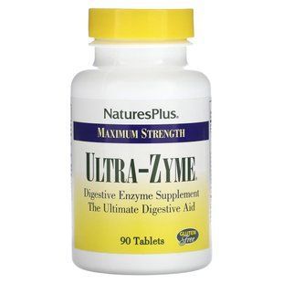 Комплекс для покращення травлення Natures Plus (Ultra-Zyme) 90 таблеток