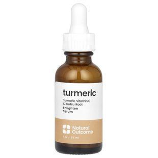 Natural Outcome, Turmeric, Enlighten Serum, Fragrance Free, 1 oz (30 ml) купить в Киеве и Украине